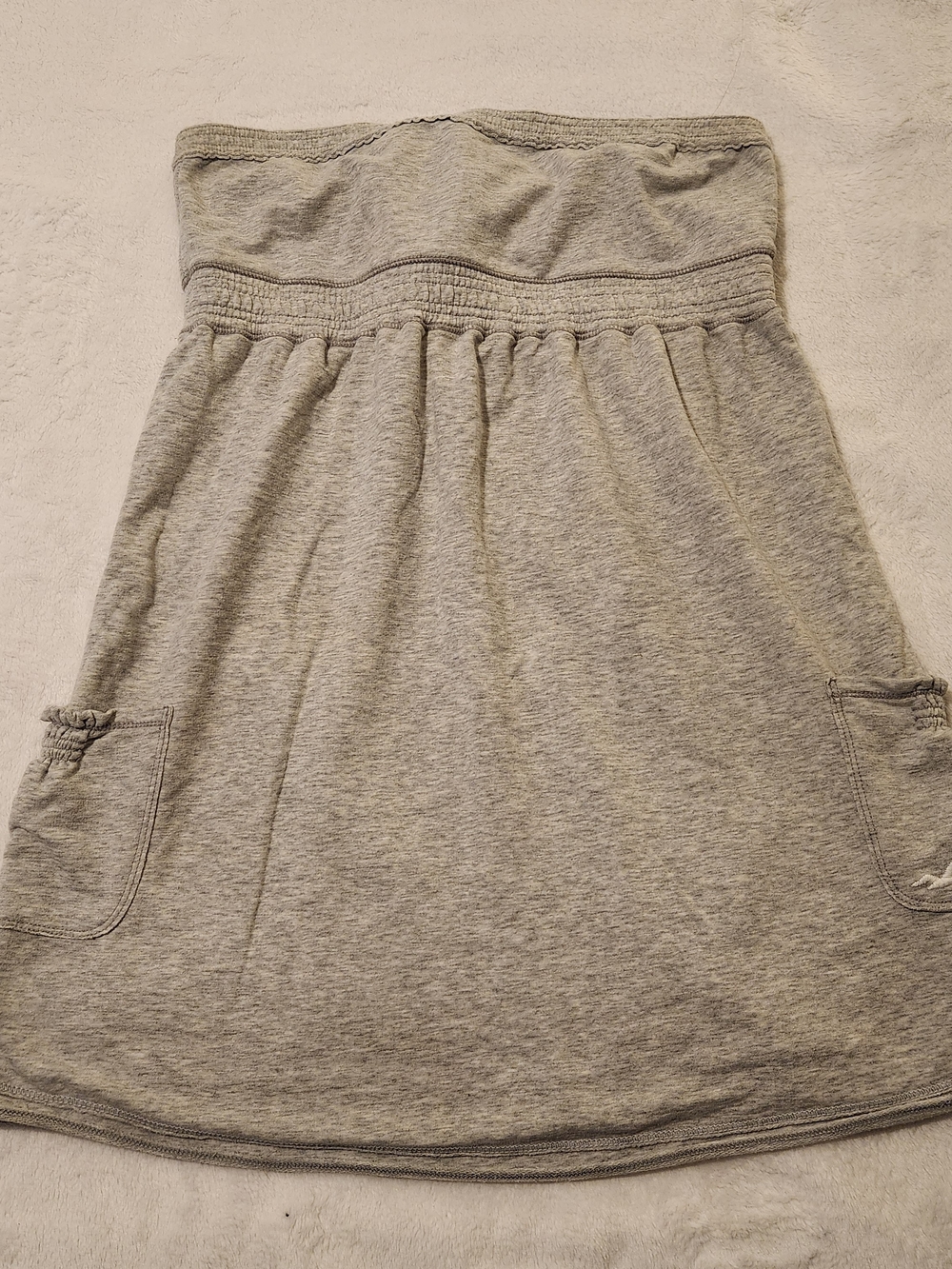 Y2K Hollister Long Tube Top With Side Pockets Size Lg
